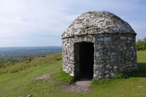 One of the nearby historical sites on the Blackdown Hills.